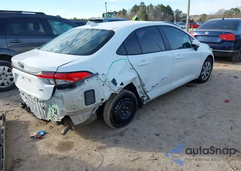 2022 Toyota Corolla Le from USA, damaged, VIN 5YFEPMAE6NP366304